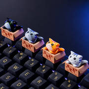 Pocket Paws — Cat-in-a-Box Keycap