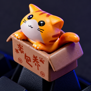 Pocket Paws — Cat-in-a-Box Keycap
