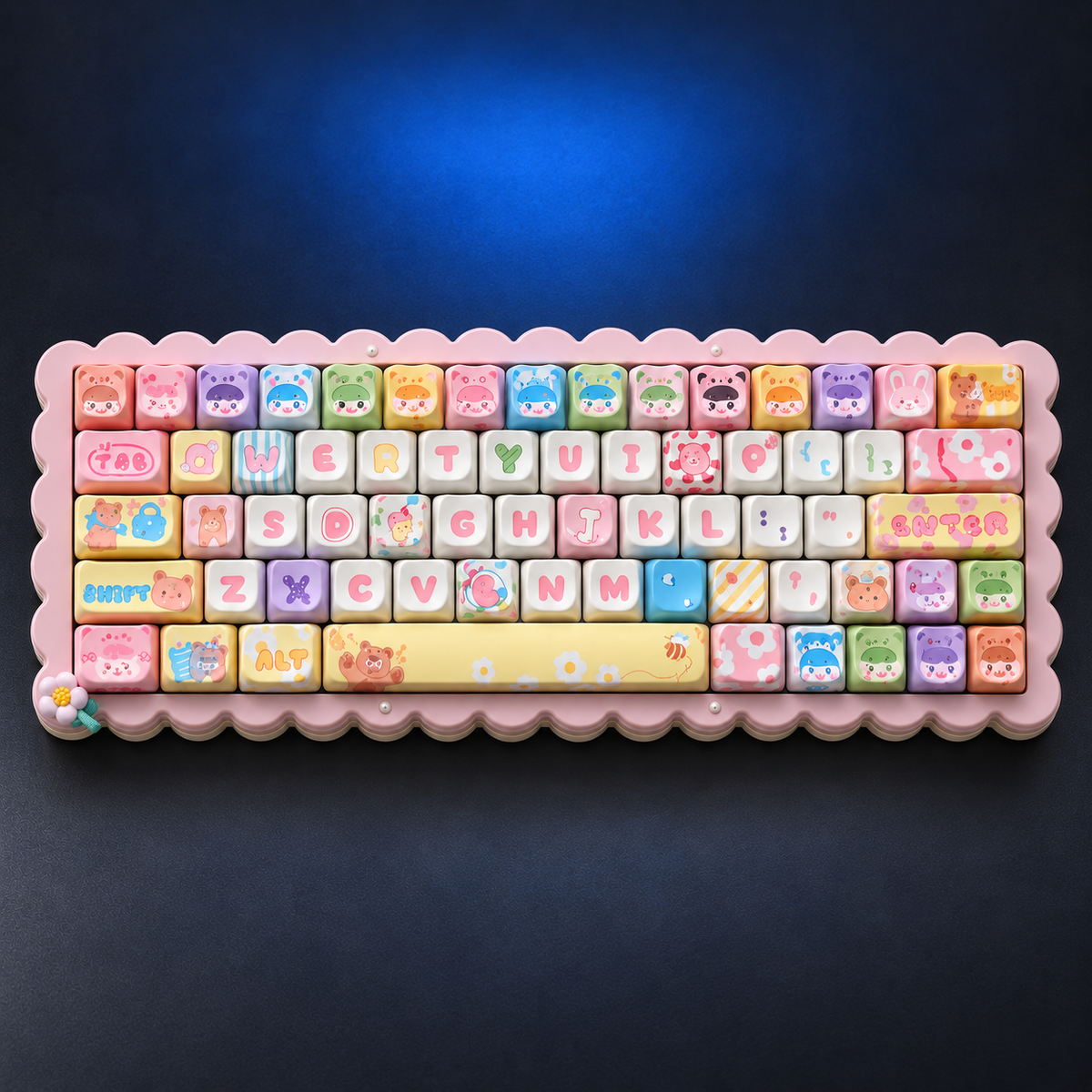 Teddy Daydream — 135-Key Bear Keycap Set
