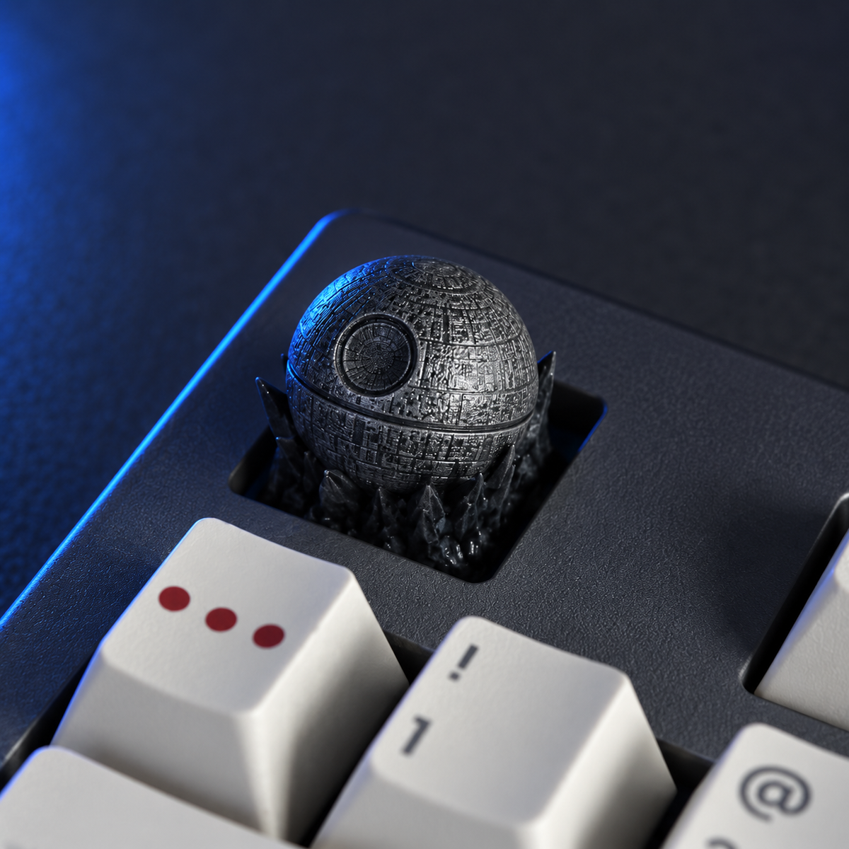 Orbital Shadow — Space Station Keycap