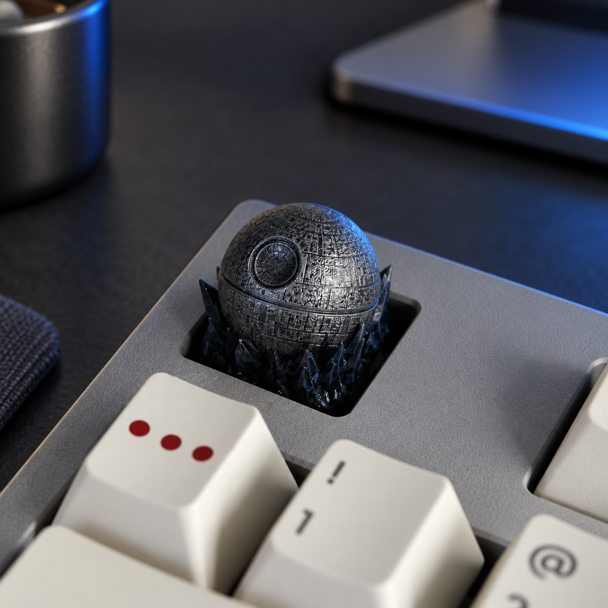 Orbital Shadow — Space Station Keycap
