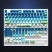 Full Campfire Stars kit showing every keycap included.