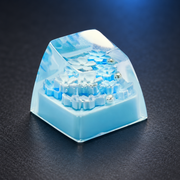 Sakura Drift — Blossom Resin Keycap
