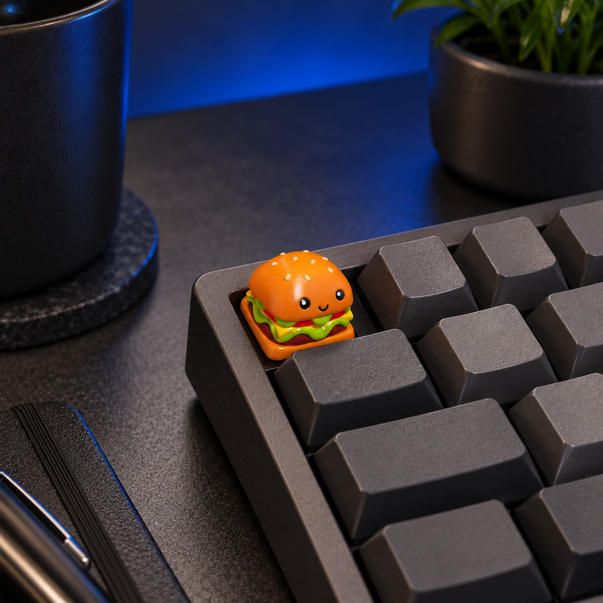 Snack Club — Mini Food Resin Keycap